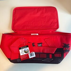 Trader Joe’s mini insulated bag-red